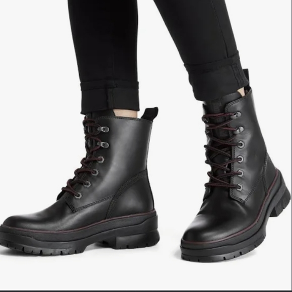 Timberland Woman's Malynn EK + Waterproof Leather Boots - Picture 3 of 8